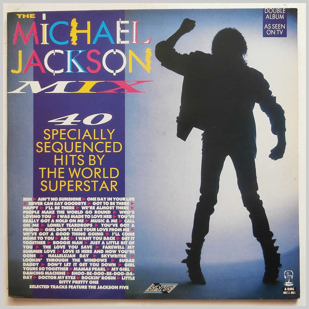 Michael Jackson, The Jackson 5 - The Michael Jackson Mix: 40 Specially Sequenced Hits By The World Superstar (SMR 745)
