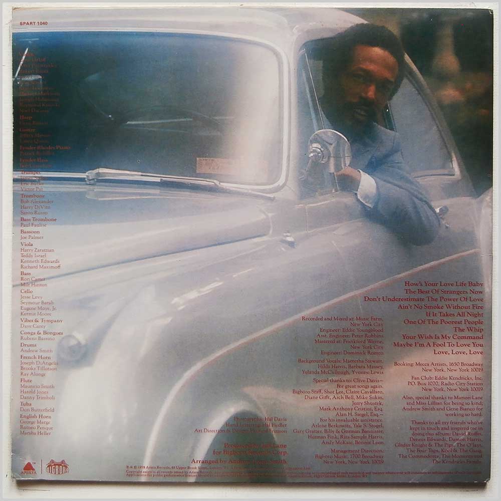 Eddie Kendricks - Vintage '78 (SPART 10140)