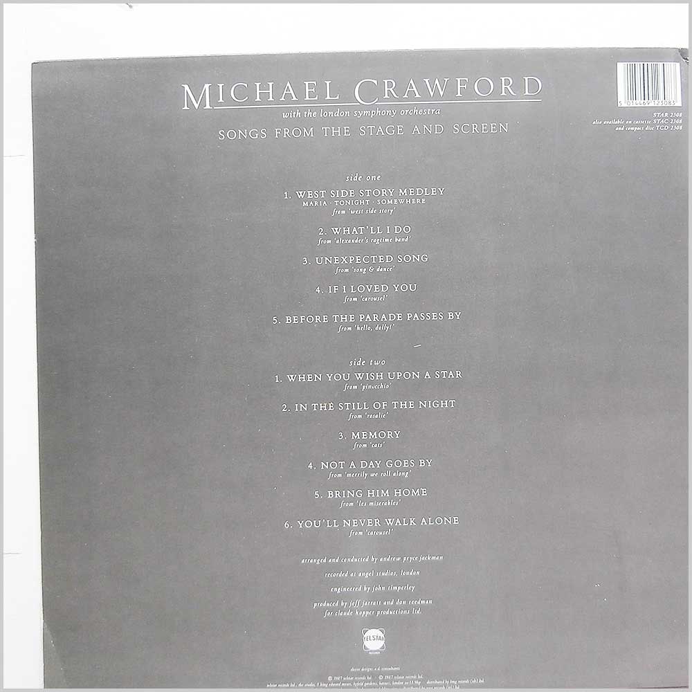 Michael Crawford - Songs From The Stage And Screen (STAR 2308)