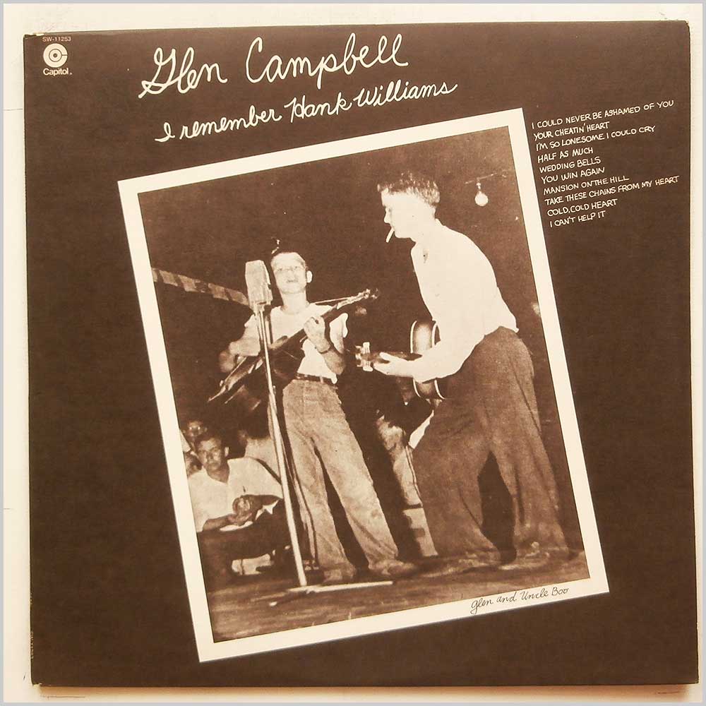 Glen Campbell - I Remember Hank Williams (SW-11253)