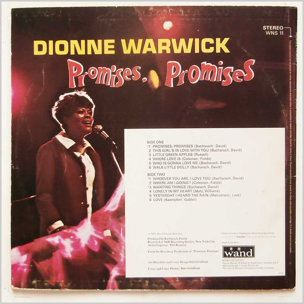 Dionne Warwick - Promises, Promises (WNS 11)