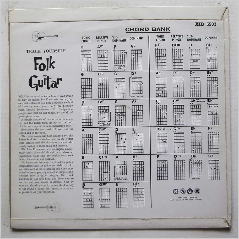 John Pearse - Teach Yourself Folk Guitar (XID 5503)