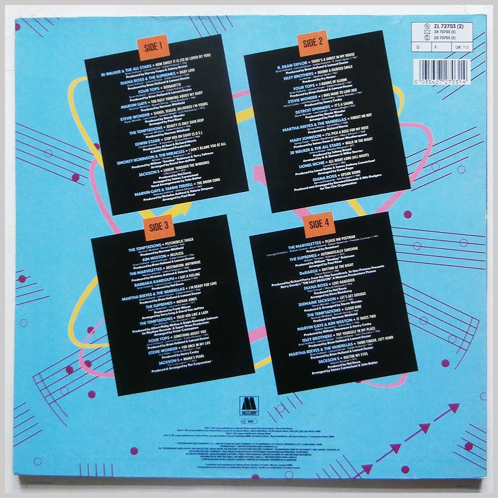 Various - Motown Dance Party 2 (ZL 72703 (2))