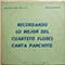 Cuarteto Flores Canta Panchito - Recordando Lo Mejor Del Cuarteto Flores Canta Panchito
